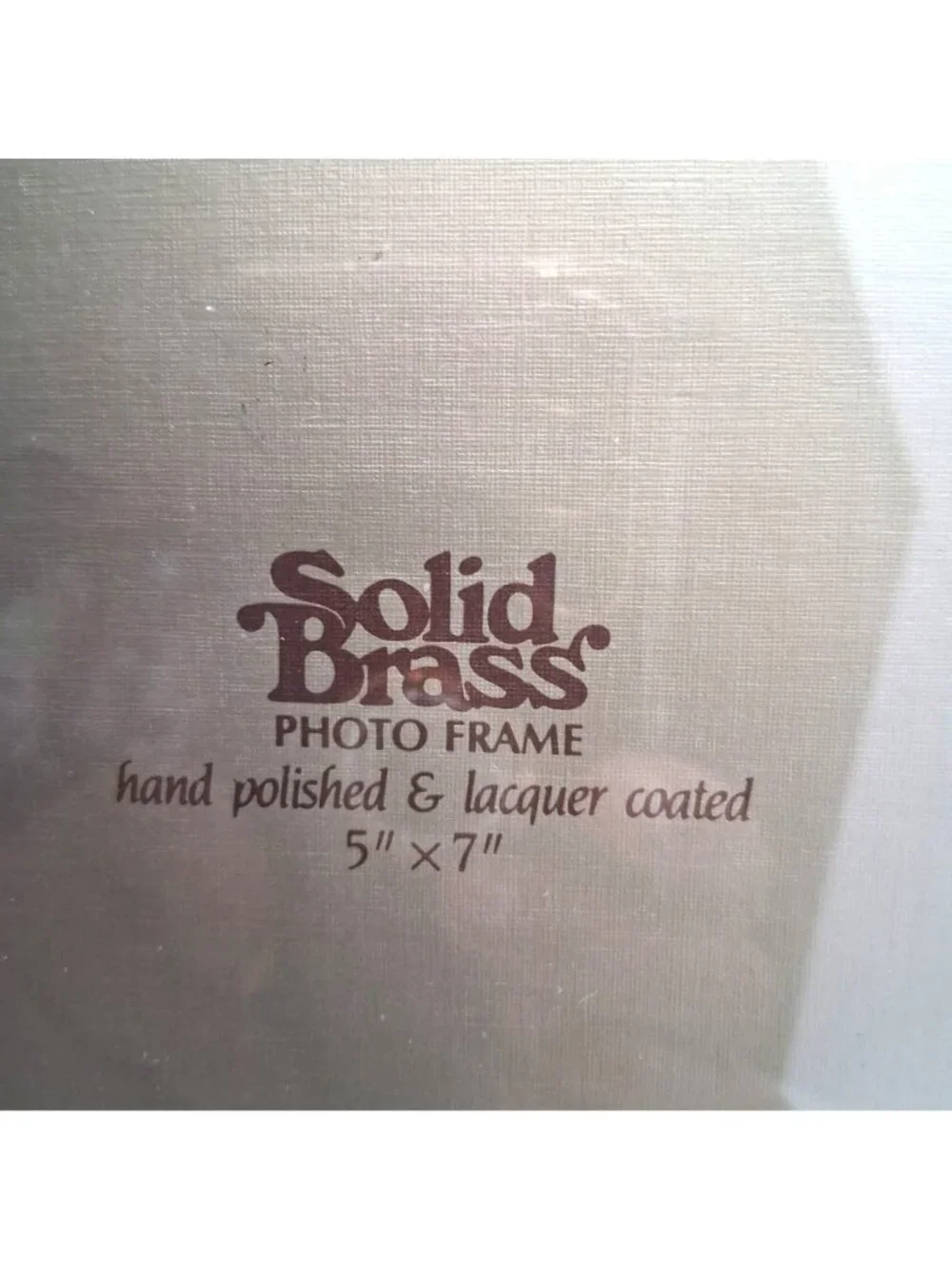 Solid Brass Photo Frame Book Hand Polished Lacquer Coated Holds 57 Pictures
